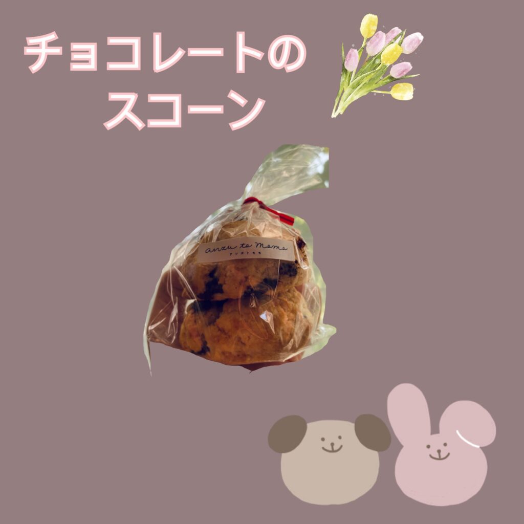 あんずともも北浦和店で購入したスコーン