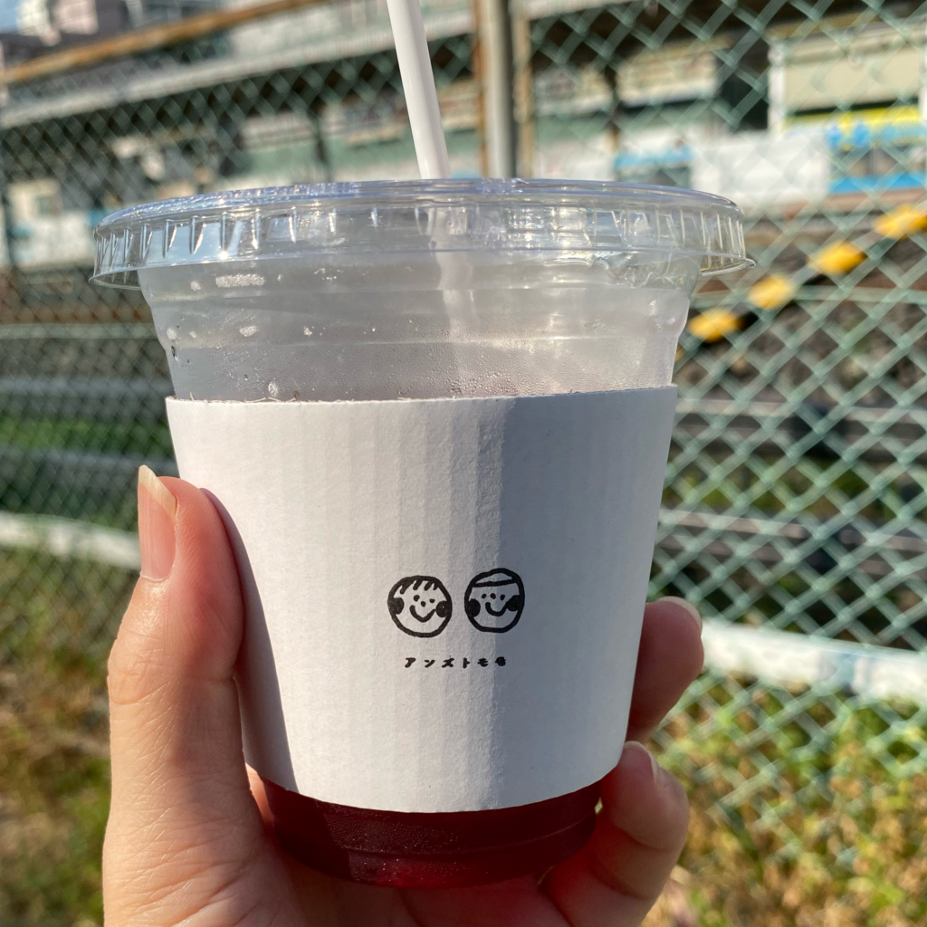 あんずともも北浦和店で購入したジュース