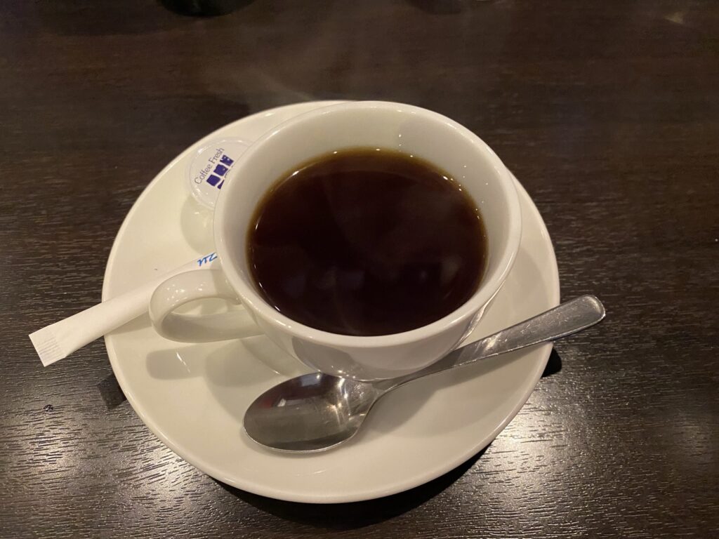 食後のコーヒー